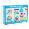 Jeux de Puzzle Bâtonnets et Sucettes en Bois | Tri, Empilage et Jeux Mathématiques Éducatifs avec Enigmes pour les Tout-Petits de 1, 2, 3, 4+ Ans