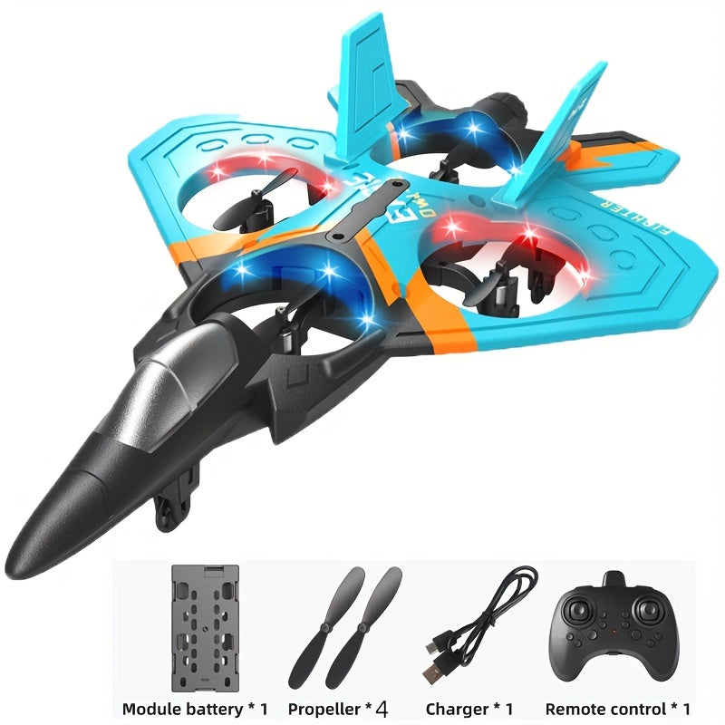 Drone avec Batterie Rechargeable - Quadcopter avec Contrôle d'Altitude - Jouet Télécommandé pour Intérieur/Extérieur - Idéal pour Noël, Halloween, Thanksgiving King of Toys