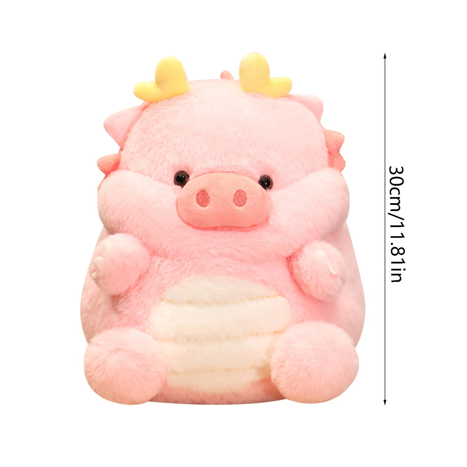 Jouet en Peluche Dinosaure Pig | Peluche Douce pour Enfants, Cadeau de Noël