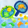 Jouet de Bain avec Filet de Pêche Amusant | Ensemble d'Animaux de Bain et Jouet de Pêche pour Baignoire King of Toys
