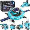 Kit Robotique Solaire 6-en-1 – Jouet Éducatif Scientifique pour Enfants 8-13 Ans