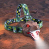 Lampe Frontale LED, Dinosaure Rugissant pour Camping et Randonnée, Rechargeable USB, Rotation à 90°, Parfaite pour Anniversaires, Noël, Halloween, Nouvel An, et Saint-Valentin King of Toys