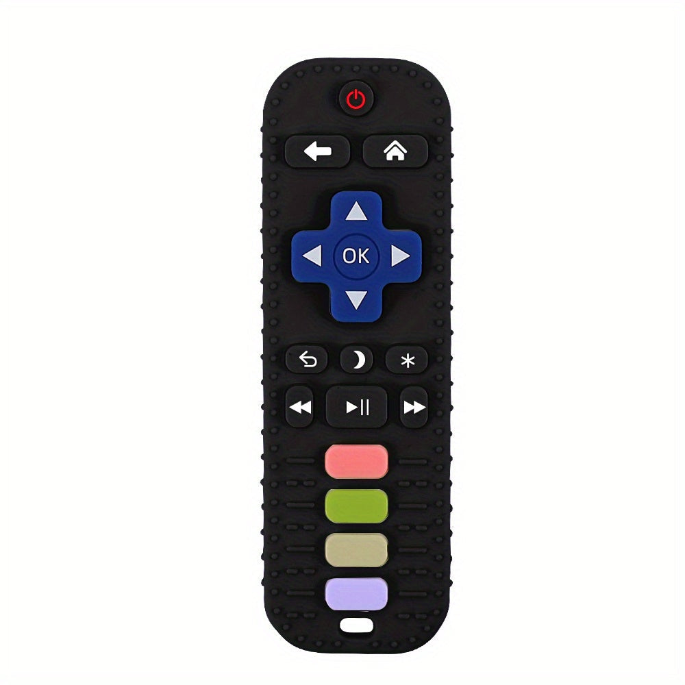 Jouets de Dentition en Silicone Forme Télécommande | Bijou de Dentition Bébé 6-12 Mois Sans BPA King of Toys