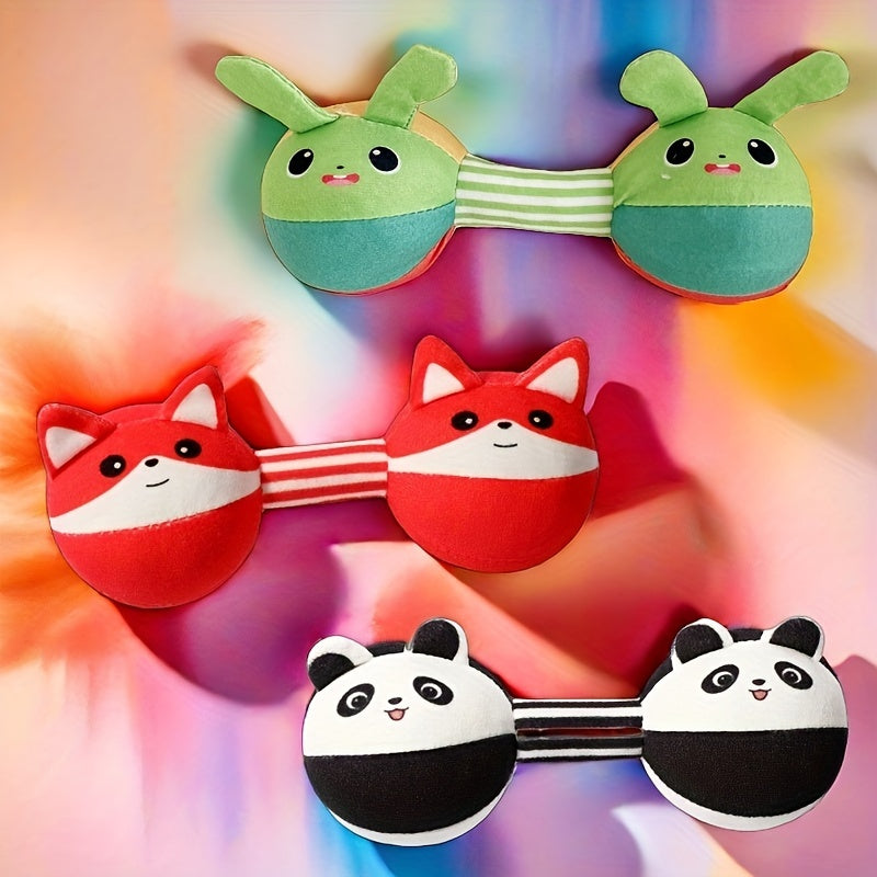 Hochet Doux en Polyester pour Bébé | Jouet Animal Adorable | Développement Sensoriel & Anneau de Dentition King of Toys
