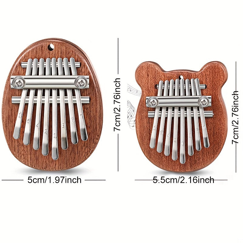 Mini Kalimba Huit Notes | Instrument de Musique Manuel pour Enfants et Adultes King of Toys