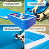 [Piscine Gonflable XL] Grande Piscine Gonflable Bleue avec Balles Bobo | PVC Résistant, Pliable & Portable pour Jardin, Pelouse, Terrasse – Parfait pour Réunions d'Été en Famille