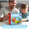 3 Pack Jouets dinosaures à démonter avec perceuse électrique | Jouets de construction transformables, interrupteur bidirectionnel, voitures jouets pour les garçons de plus de 3 ans