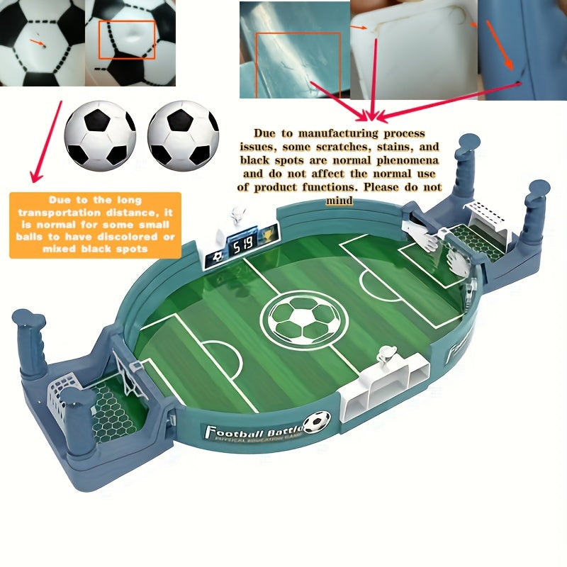 Jeu de Football Table Interactif pour Enfants 3-6 Ans | Avec 2/4/6 Balles - Jouet Sportif Éducatif | Cadeau de Noël et Halloween Idéal King of Toys