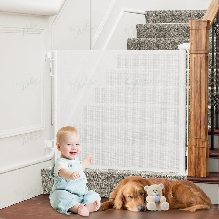 SafeStep Barrière de Sécurité Rétractable – Pour bébés, enfants et animaux