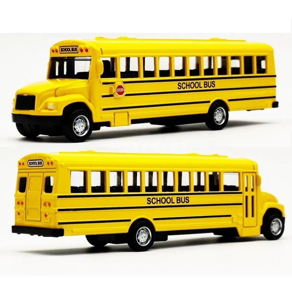 Voiture Jouet Autobus Scolaire Jaune | Modèle Réaliste | À Partir de 2 Ans De Speelgoedkoning