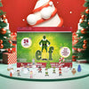 Calendrier de l'Avent Vacances de Noël 2024 | 24 Cadeaux, Figurines et Accessoires pour Compte à Rebours de Noël King of Toys