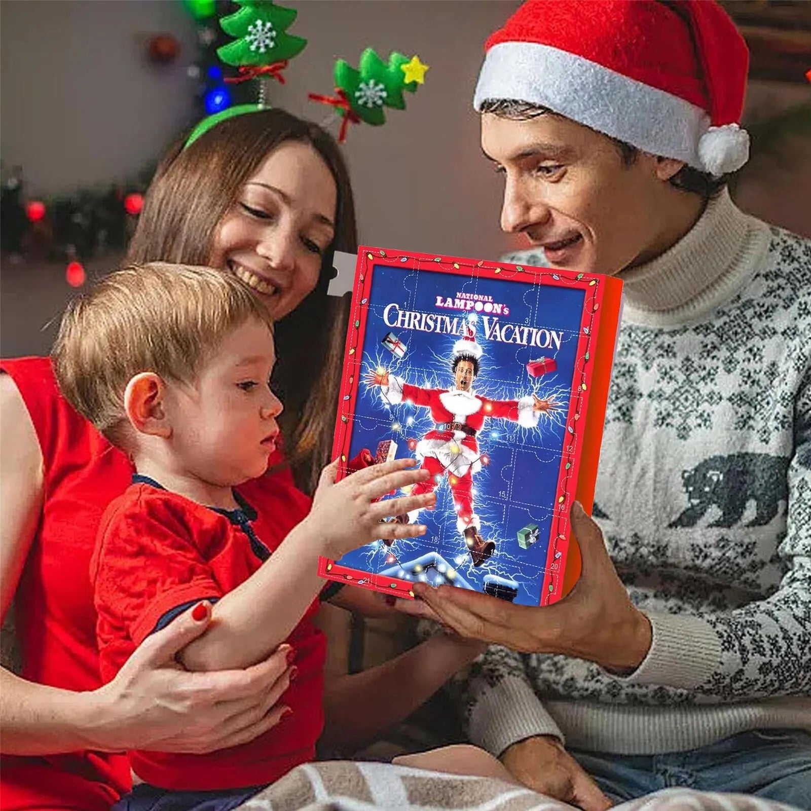 Calendrier de l'Avent Vacances de Noël 2024 | 24 Cadeaux, Figurines et Accessoires pour Compte à Rebours de Noël King of Toys