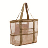 Grand Sac de Plage 40-50L | Multi-Poches & Grande Capacité