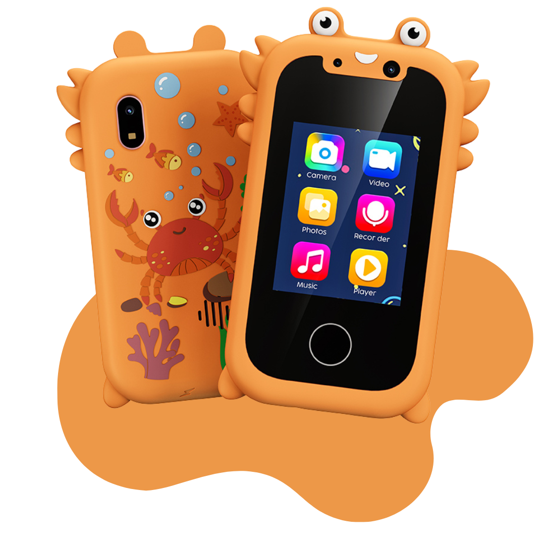 Téléphone Licorne Jouet | Téléphone pour Enfants avec Lecteur de Musique, Double Caméra, Jeux de Puzzle, Écran Tactile, Cadeau pour Enfants de 3 à 8 Ans King of Toys