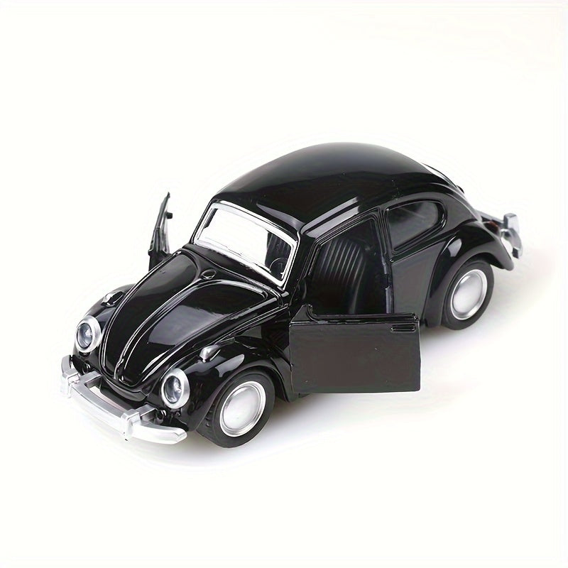 Voiture Classique en Alliage avec Portes Ouvrantes, Cadeau Halloween King of Toys