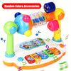 Jouet Clavier Musical Interactif pour Enfants | Piano Éducatif avec Jeux de Rythme et Chansons avec Lumières - Dès 0+ Ans King of Toys