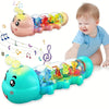 Jouet chenille rampante - avec musique et lumières l pour bébé et enfants en bas âge De Speelgoed Koning