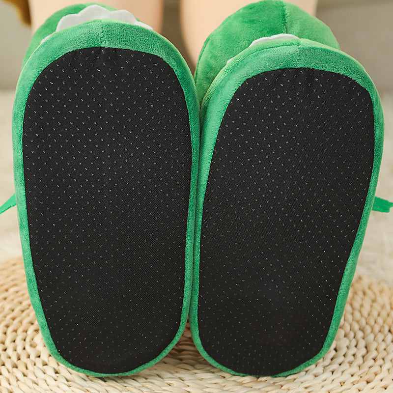 Chaussons Crocodile Chaleureux et Douillets Verts pour Enfants | Bébés, Garçons et Filles King of Toys