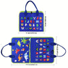 Tableau d'Activités 25-en-1 | Jouet Éducatif Sensoriel pour Tout-Petits de 1 à 4 Ans, Parfait pour les Voyages et Cadeau King of Toys