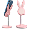 Support Téléphone Lapin Dessin Animé | Ajustable et Compatible avec Smartphones, Cadeau de Noël King of Toys