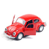 Voiture Classique en Alliage avec Portes Ouvrantes, Cadeau Halloween King of Toys