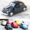 Voiture Classique en Alliage avec Portes Ouvrantes, Cadeau Halloween King of Toys