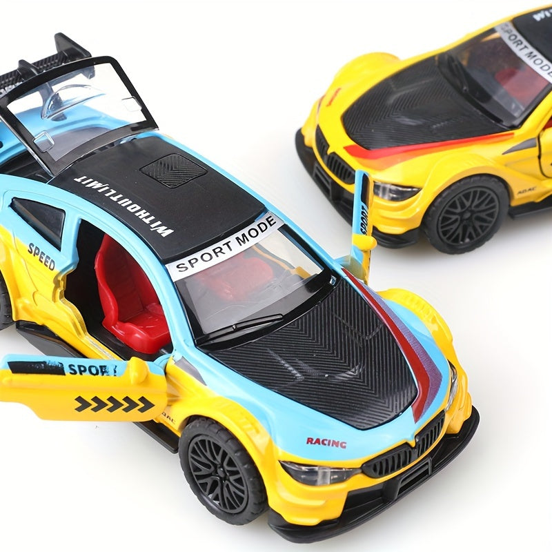 Voiture de Course 1:36 en Alliage, Décoration et Cadeau Halloween King of Toys