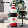 Couvre-Bouteille de Vin Père Noël | Housse Tricotée pour Bouteille de Champagne pour Noël et Fêtes King of Toys
