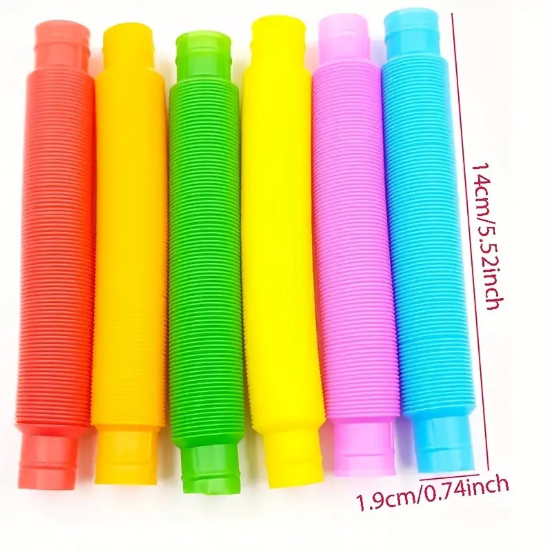 Toy Tubes - Improving Toddlers' Motor Skills (12 pieces) Speelgoed Koning