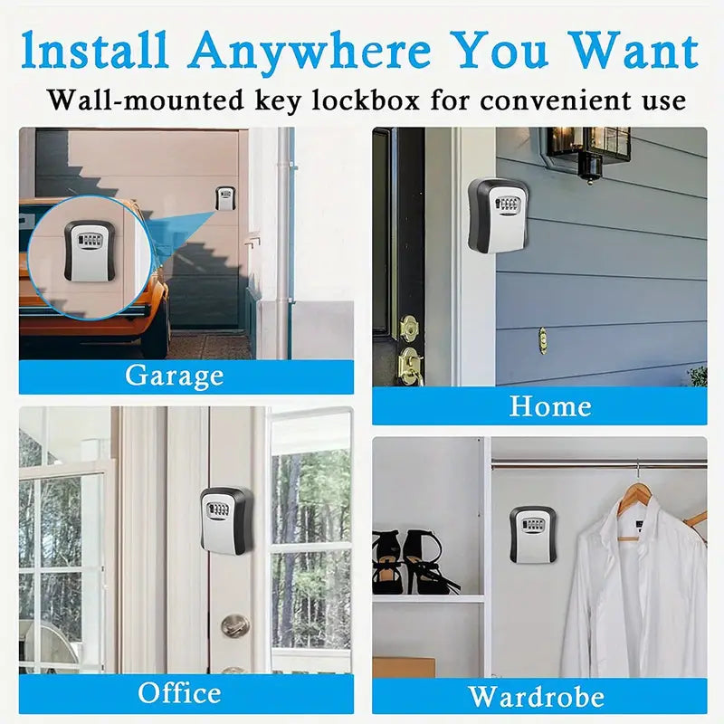 Waterproof Key Box & Key Safe Safe l for House Keys Speelgoed Koning