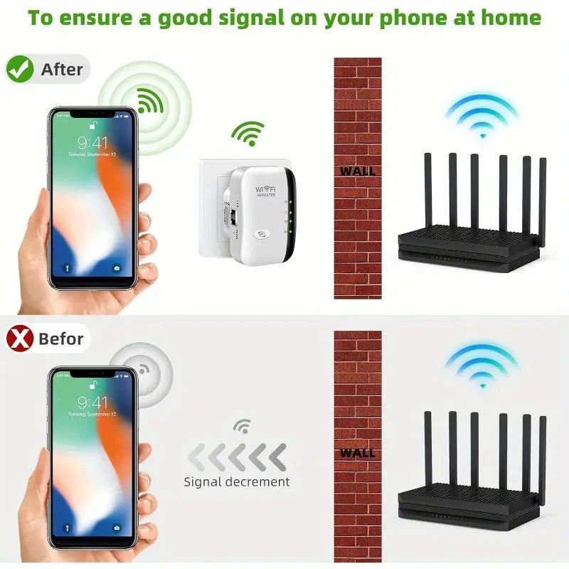 SignalPro l Répéteur WiFi l Amplificateur Internet avec Port Ethernet l Jusqu'à 35 Appareils Speelgoed Koning