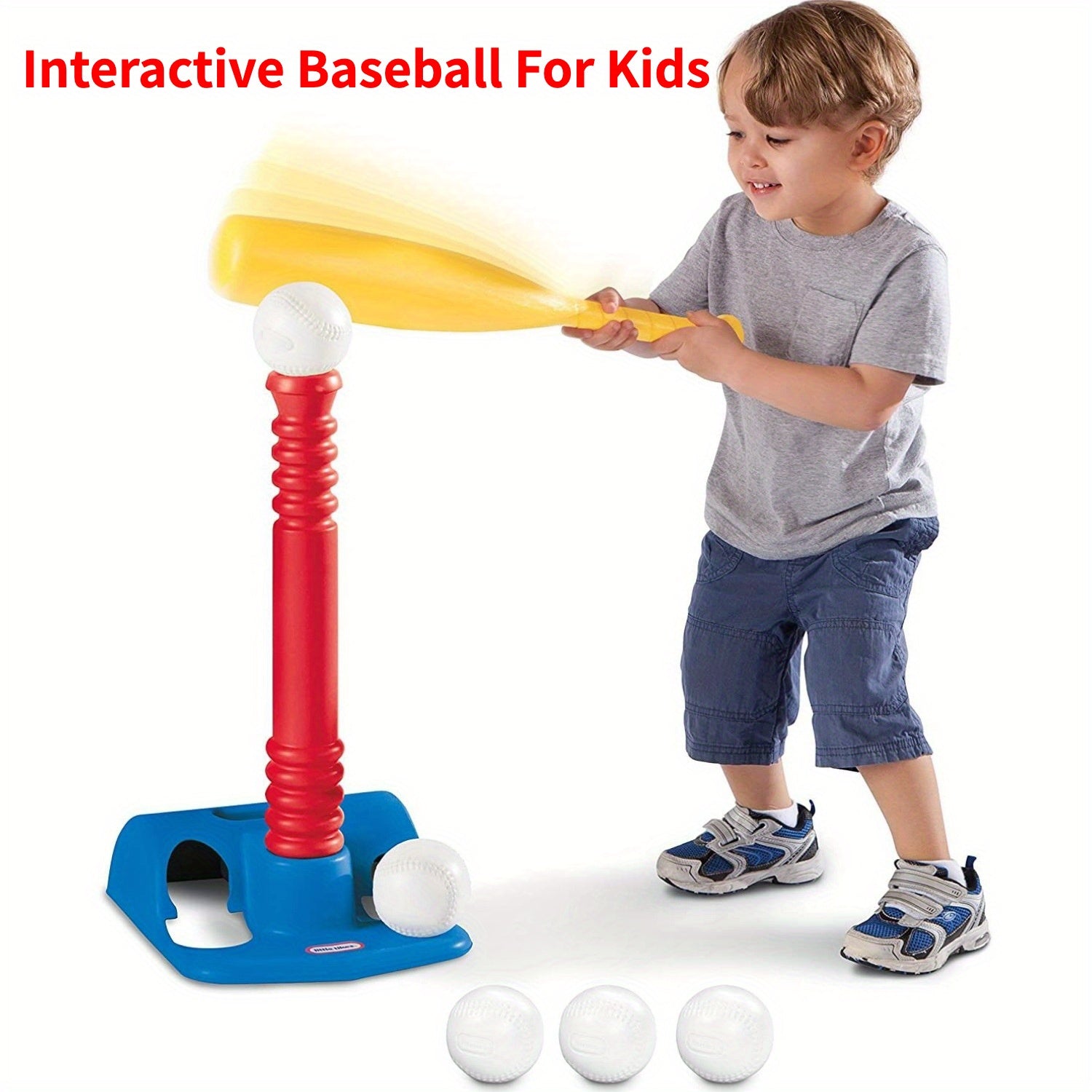 Set de Baseball & Golf pour Enfants – Jeu Sportif Parent-Enfant en Plein Air, Idéal dès 3 Ans