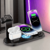Chargeur Sans Fil Rapide Multi | Station de Charge Multiple pour Smartphone et Accessoires Compatible avec iPhone et Android King of Toys