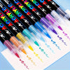 Stylos Peinture Acrylique à Pointe Souple - Couleurs Vives pour Toile, Bois, Pierre, Verre & Plus - Cadeau Parfait pour Artistes & Créatifs King of Toys