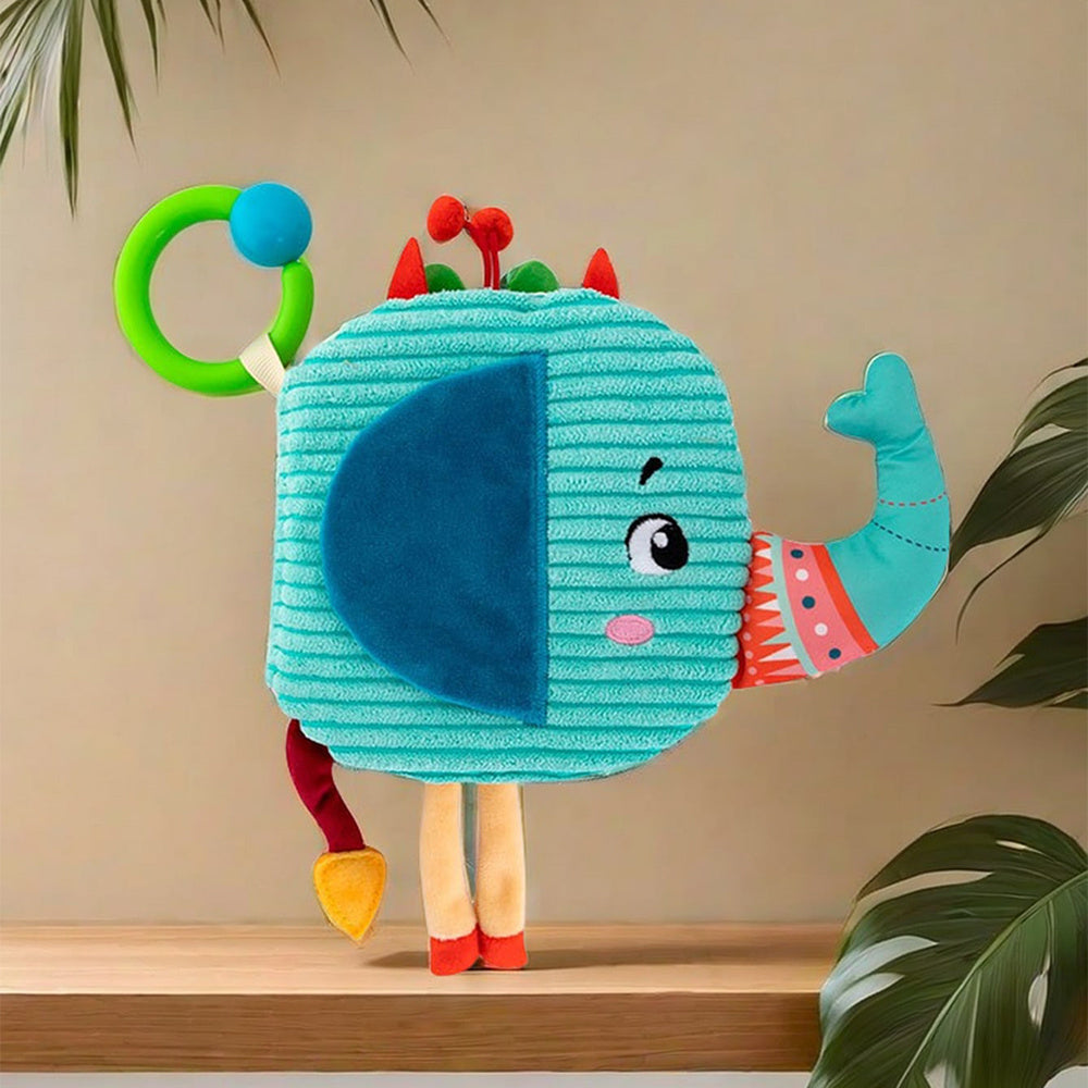 Livre Tissu Interactif Animaux pour Enfants | Puzzle Sons et Textures | Jouet d’Éveil et Cadeau Parfait pour les Petits King of Toys