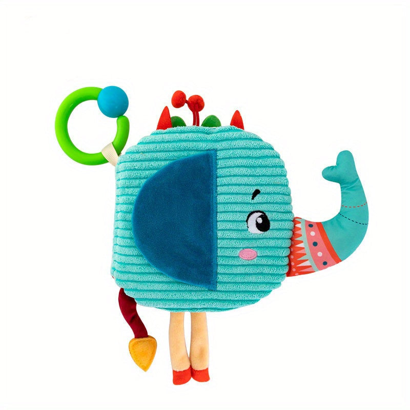 Livre Tissu Interactif Animaux pour Enfants | Puzzle Sons et Textures | Jouet d’Éveil et Cadeau Parfait pour les Petits King of Toys