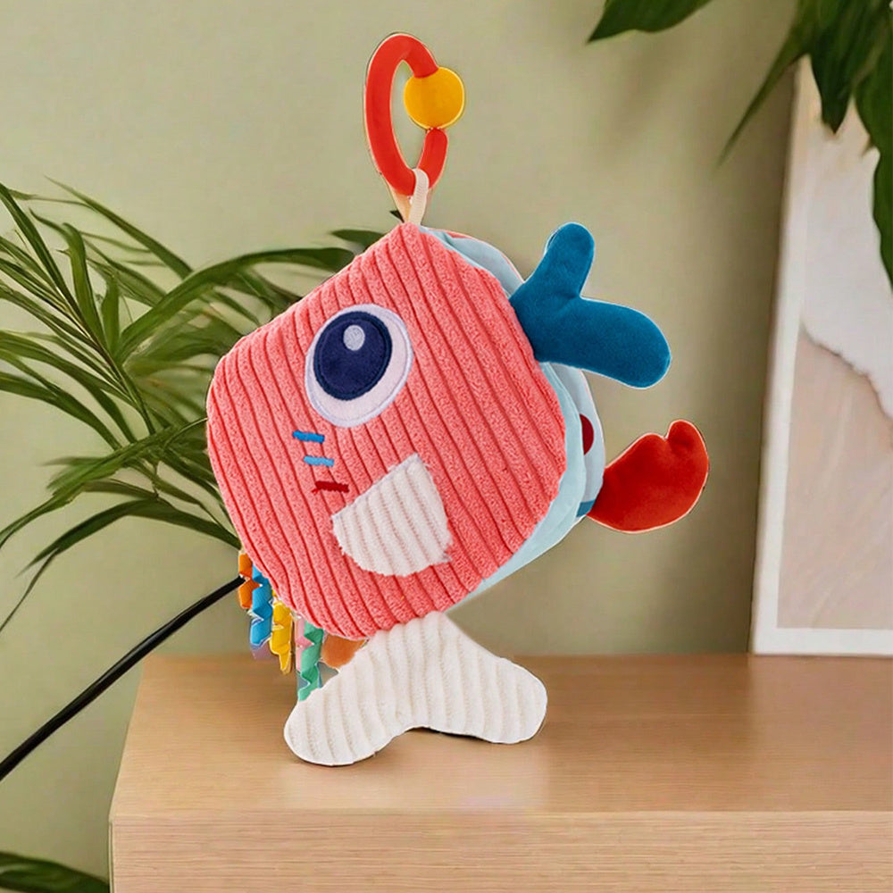 Livre Tissu Interactif Animaux pour Enfants | Puzzle Sons et Textures | Jouet d’Éveil et Cadeau Parfait pour les Petits King of Toys