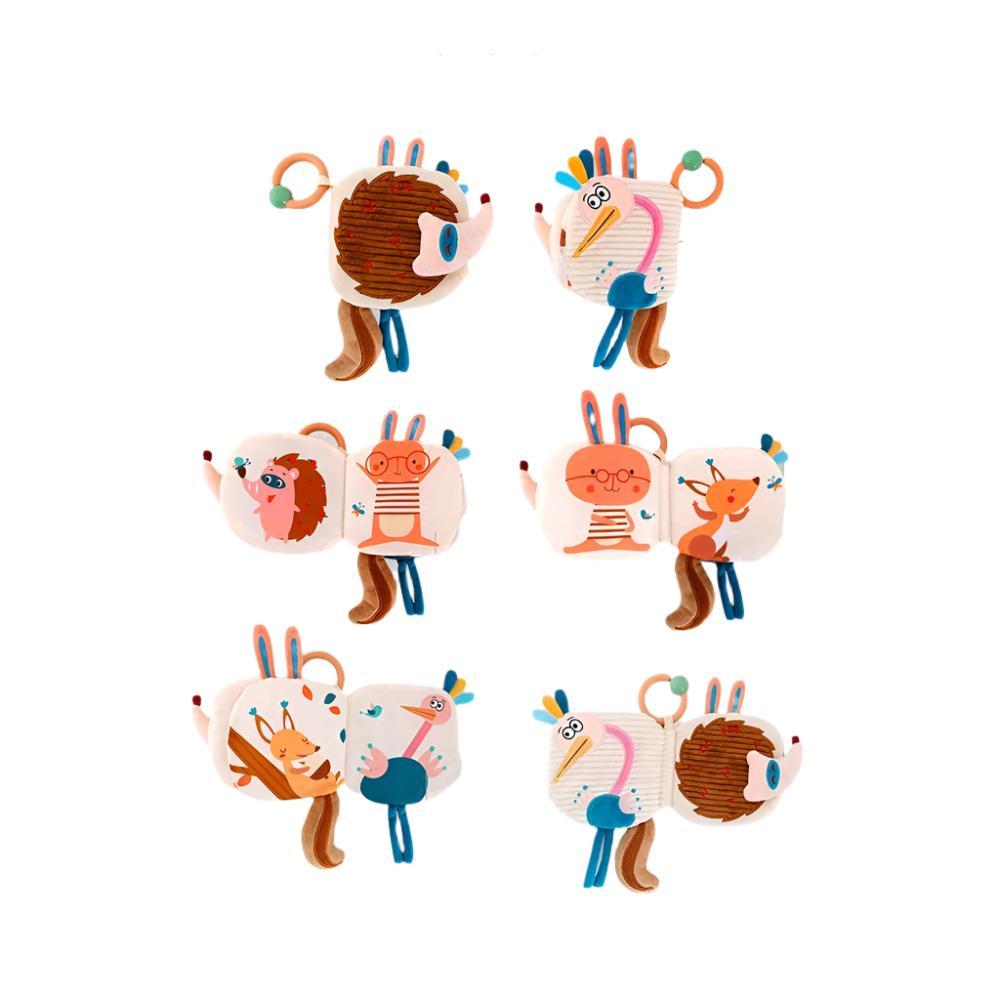 Livre Tissu Interactif Animaux pour Enfants | Puzzle Sons et Textures | Jouet d’Éveil et Cadeau Parfait pour les Petits King of Toys
