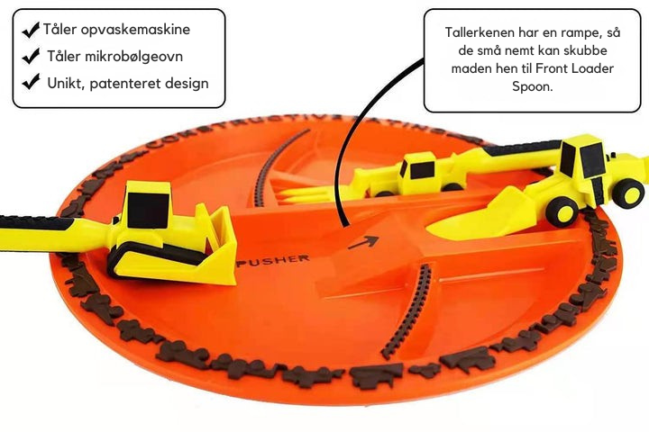 BuildBites Couverts de Construction – Ustensiles ludiques éducatifs pour les repas des enfants