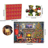 Calendrier de l'Avent Puzzle de Noël | Puzzle de 1008 Pièces, Calendrier de l'Avent de 24 Jours pour Enfants et Adultes King of Toys