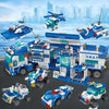 Blocs de Construction SWAT/Police/Pompiers pour Enfants, Cadeau Halloween et Noël King of Toys