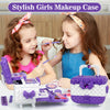 Set de Maquillage 54pcs pour Filles - Maquillage Lavable et Jouet Réaliste - Cadeau Anniversaire, Noël & Halloween King of Toys
