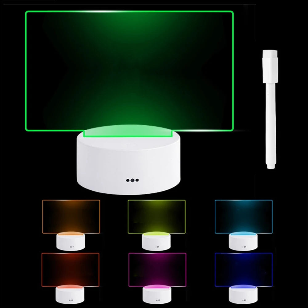 Veilleuse LED & Tableau de Dessin avec Stylo | Cadeau pour Tout-Petits & Enfants King of Toys