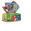 Jouet Sensorielles pour Bébé 6-12 Mois | Boîte à Mouchoirs Douce et Écharpe en Soie Haute Contraste | Développement Sensoriel et Apprentissage Précoce King of Toys