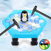 Jeu du Marteau Pingouin Icebreaker Bleu l Activités Familiales avec les Tout-Petits De Speelgoed Koning