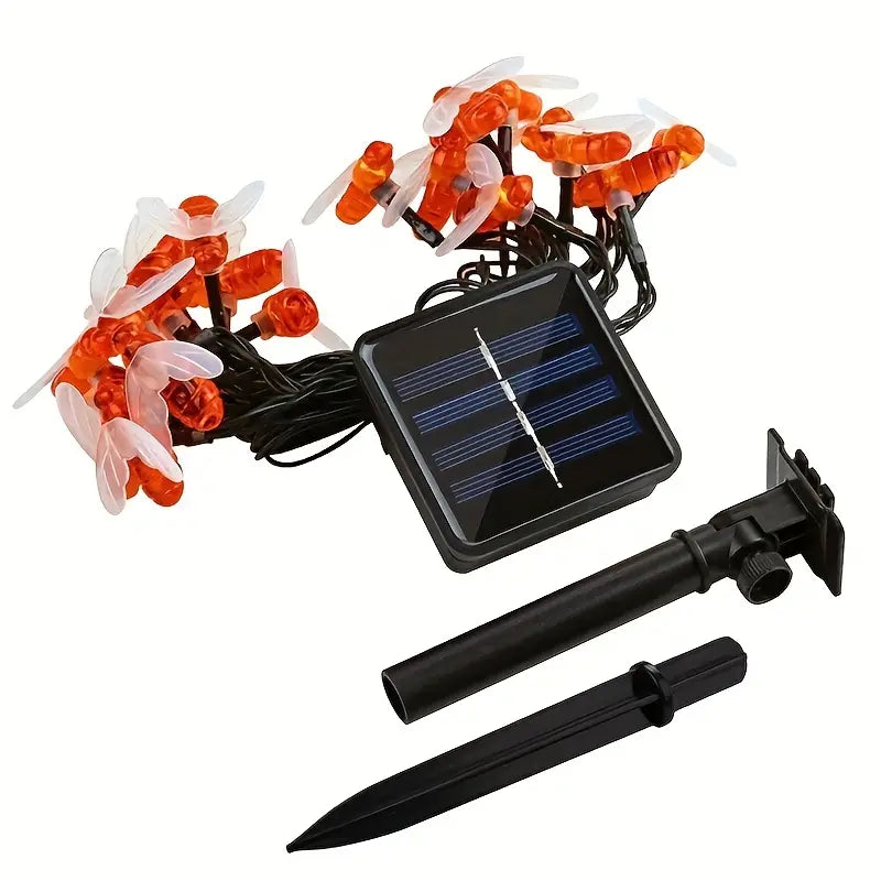 HONEYBEE l Solar LED Cord Honeybee 20 LEDS l 5 Meter Speelgoed Koning
