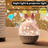 Projecteur d'Étoiles Bébé Lapin l Veilleuse pour Enfants l Galaxie