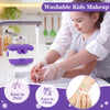 Set de Maquillage 54pcs pour Filles - Maquillage Lavable et Jouet Réaliste - Cadeau Anniversaire, Noël & Halloween King of Toys