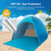 Tente de Plage Pop-Up Portable | Protection UPF 50+ & Étanche