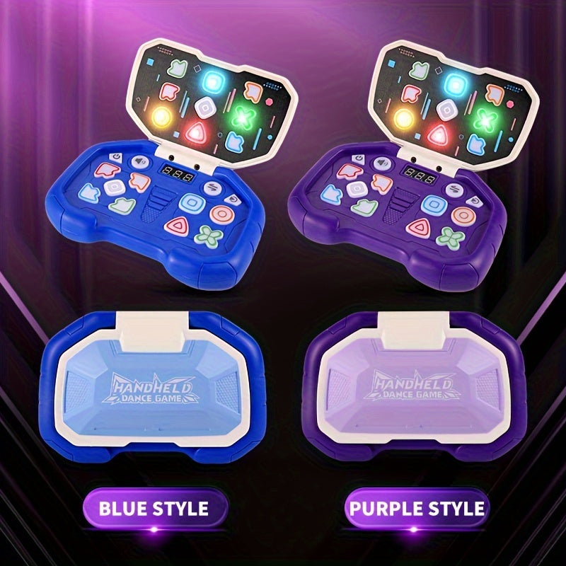 Jouet Fidget Interactif avec Boutons Lumineux | Modes Multijoueurs pour Améliorer la Mémoire, la Concentration et la Coordination - Casse-Tête Éducatif pour Enfants 3-6 ans, Violet/Bleu King of Toys